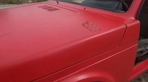 Покраска колеруемым раптором, не думал что так сложно.