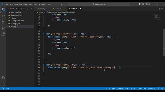 Create State API | Node Js & Express API Tutorial for Beginners -06 смотреть онлайн