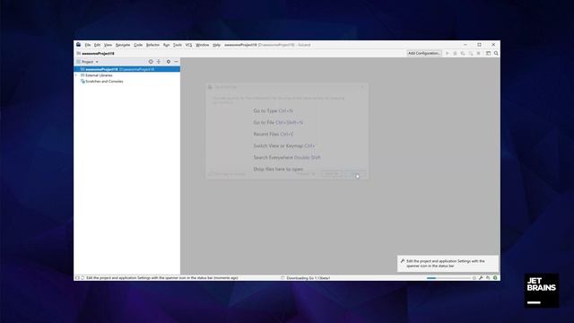 Getting Started with GoLand 1/3: Setup смотреть онлайн