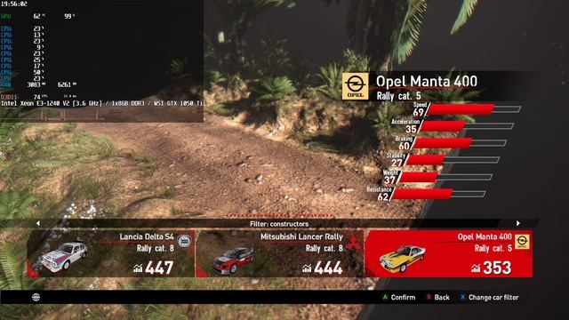 Xeon E3-1240 V2 / 8GB DDR3 / GTX 1050 Ti - V Rally 4 GamePlay Test смотреть онлайн