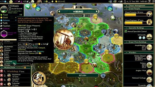 Let's Play Civilization V - China 21 смотреть онлайн