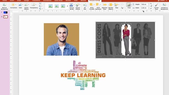 How to crop pictures in PowerPoint? смотреть онлайн