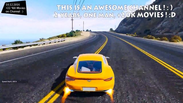 Bentley EXP 10 Speed 6 - GTA V MOD ENB | 2.7K / 1440p ! _REVIEW смотреть онлайн