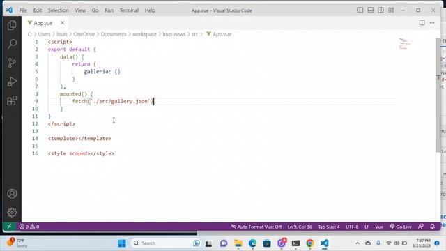 IS450 Unit 10: Vue with Fetch смотреть онлайн