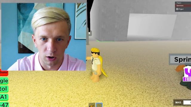 ПРЕДАТЕЛИ AMUNG US в AREA 51 Roblox!