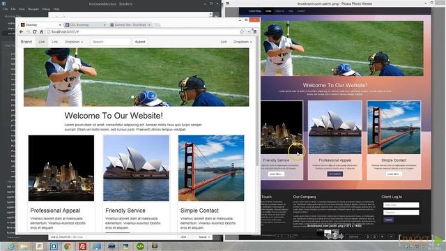 Building a Responsive Website with Bootstrap смотреть онлайн
