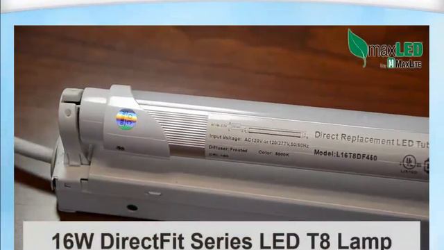 LED Linear T8 DirectFit Lamps - Product Video