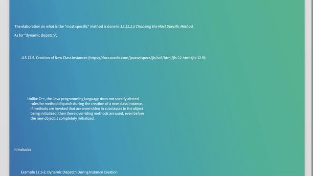 What is the difference between Binding and Dispatching in Java? смотреть онлайн