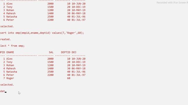 DML commands in SQL | insert , update , delete in sql | dml in sql смотреть онлайн