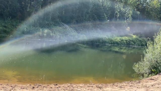 Лесной пляж!!! Велопрогулка на песчаный пляж реки Обнора. Август 21г. смотреть онлайн