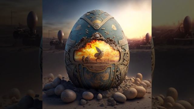 Faberge eggs Story, created with MidJourney AI. смотреть онлайн