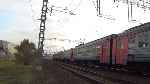Электропоезд ЭД4МК-0048 сообщением Москва - Узуново смотреть онлайн