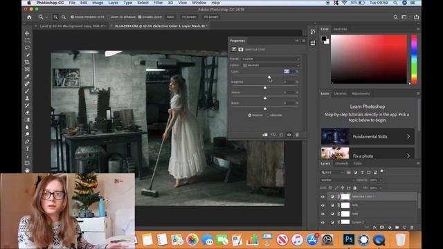 How To Edit a Photo To Look Like a Painting - Photoshop Tutorial - Painterly Edit смотреть онлайн