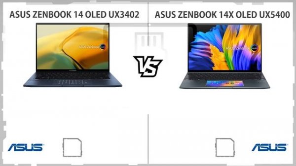 ASUS ZENBOOK 14 OLED VS ASUS ZENBOOK 14X OLED