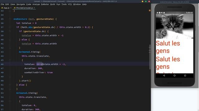 Tutoriel ReactNative : Créer un carousel avec ReactNative смотреть онлайн
