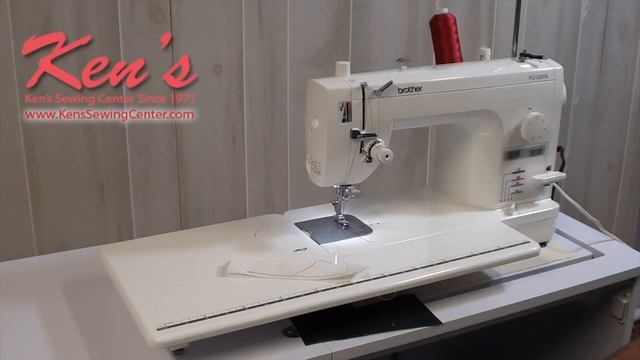 Brother PQ1500SL Demonstration by Ken's Sewing Center in Muscle Shoals, AL смотреть онлайн