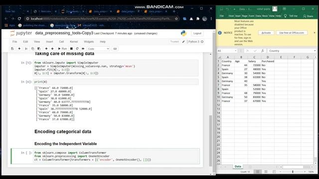 How to Encode Categorical Data in Data Preprocessing In Hindi | Machine Learning Tutorials смотреть онлайн