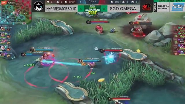 GAME 1 || NXP PREDATOR SOLID VS SGD OMEGA || JUICY LEGENDS TOURNAMENT || PRO DIVISION смотреть онлайн