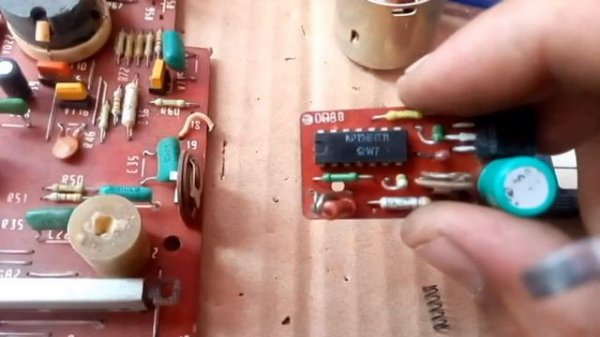 электроника 324 1 что в ней есть разбор магнитофона