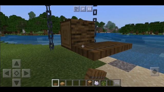 Minecraft - как сделать качели без модов смотреть онлайн
