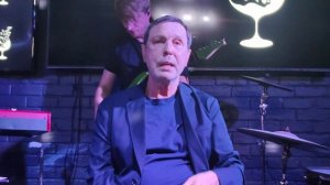 Николай Носков , Москва, музыкальный бар Петтер 04.09.2024. Фрагменты концерта.