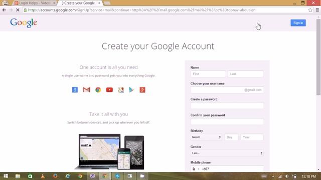Gmail Login / Gmail Sign Up - Gmail New Account | Gmail Login Email