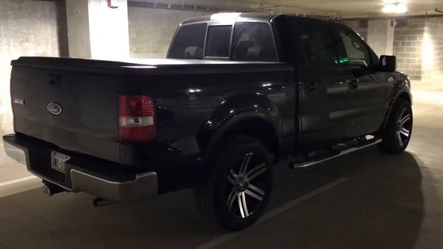 2004 Ford f-150 Lariat flowmaster super 10 start up смотреть онлайн