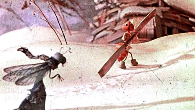 Крылов Иван Андреевич Басня Стрекоза и муравей смотреть онлайн