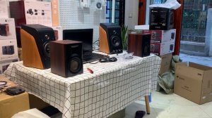 HIVI SWAN D100 khách đến test thử trực tiếp tại shop và chốt ngay trong một nốt nhạc