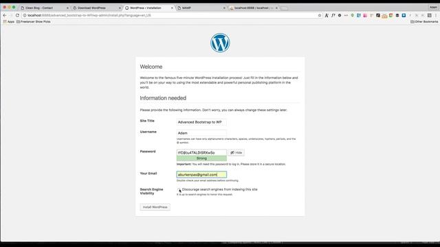 Advanced Bootstrap to WordPress - Part 1 - Setup смотреть онлайн