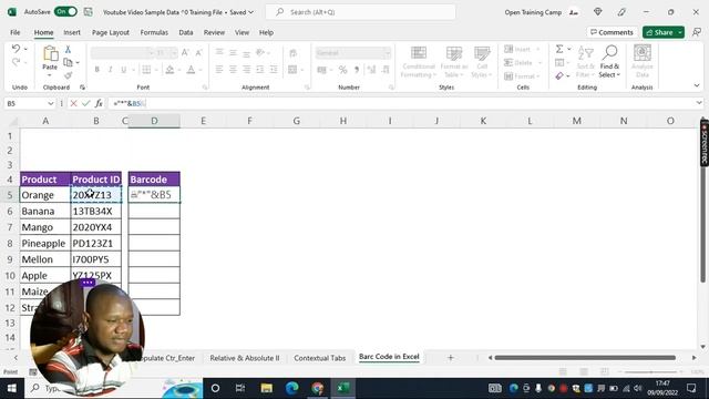 How to Create a Free Bar Code (Excel & Microsoft Office Applications) смотреть онлайн