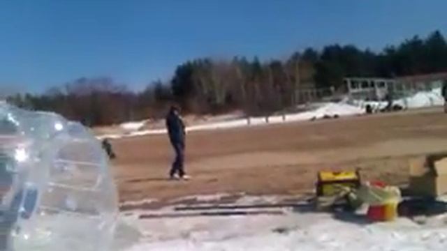 Bumperball Somersault Over Head кувырок через голову