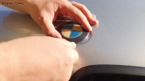 BMW Х6 E71: КРУТОЙ ДЕШЕВЫЙ ПЕРЕДНИЙ ЛОГОТИП (замена значка капота)