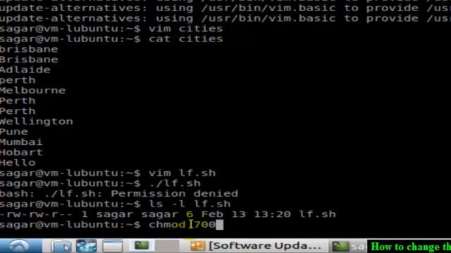 How to change the permission of file in Linux Mint смотреть онлайн