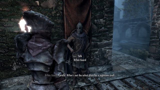 Skyrim • The Guards' reaction to the night смотреть онлайн