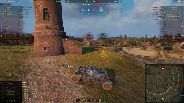 УЛЬТРАПОТ! 1 VS 4 - EBR 105 даже с 67 ХП способен на победу смотреть онлайн