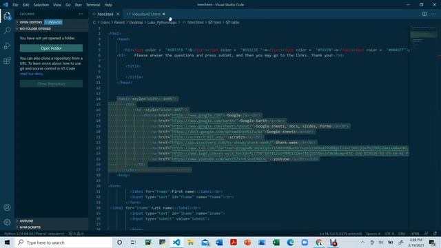 How to make a simple web page with Python! смотреть онлайн