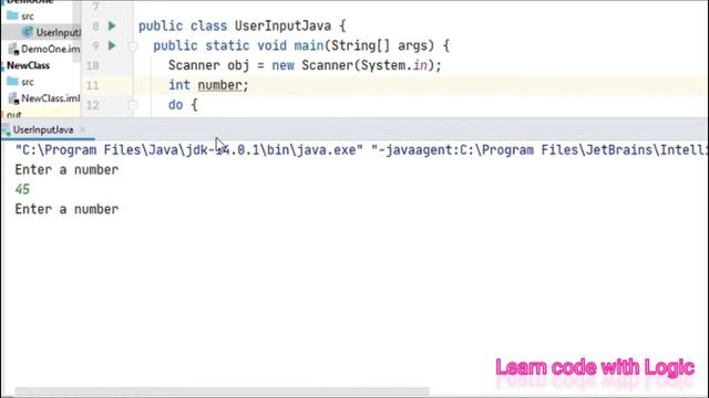 Command Line Arguments in Java || What is Scanner class, Do while loop example , #JAVA, #commandLin смотреть онлайн