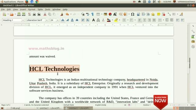 14 LIBRE OFFICE INDEX TABLE смотреть онлайн