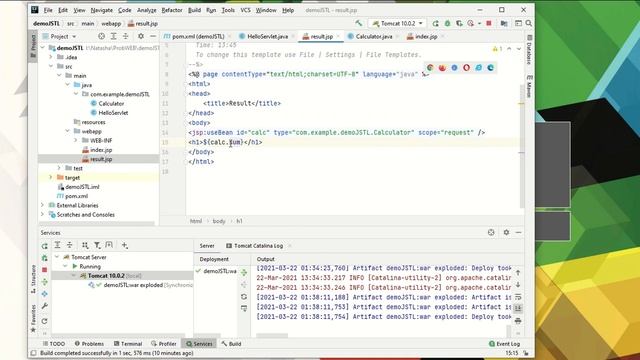JavaServer Pages Standard Tag Library смотреть онлайн
