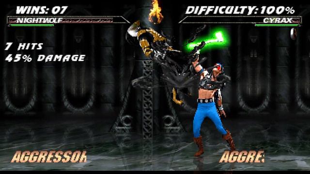 MORTAL KOMBAT PROJECT SEASON 2 FINAL-(BY JAVI LOPEZ)-NIGHTWOLF UMK3-(HARD 10) смотреть онлайн