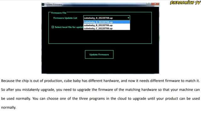 Cuvave Cube Baby Update Error Fix (Firmware 07.06.2022) | Cube Baby Hardware and Firmware Issue Fix смотреть онлайн