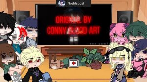 Mha react to Afton family || Mha || Fnaf || C.C Afton || Y/n Afton AU ||