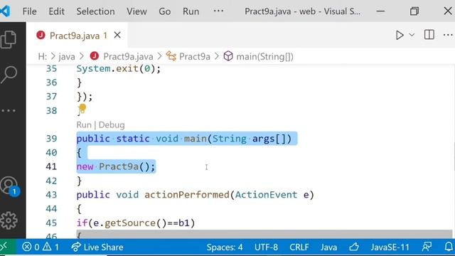 Program to Find the Factorial of the Number in Java | GUI | AWT смотреть онлайн