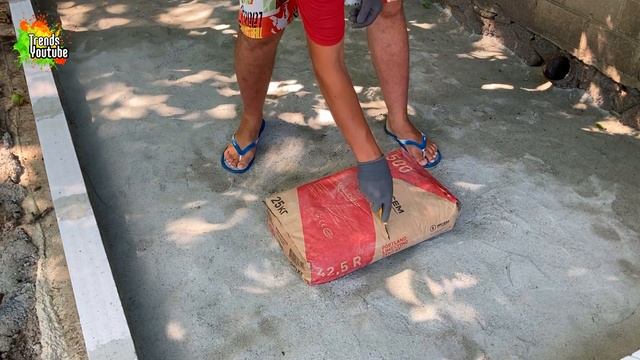 КАК ЗАМЕСИТЬ ПРОЧНЫЙ ЦЕМЕНТ? смотреть онлайн