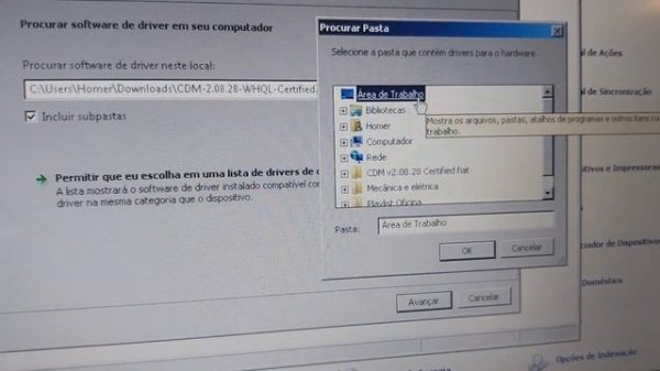 Fiat Interface F-Super Drivers para Windows: Instalando programas e drivers