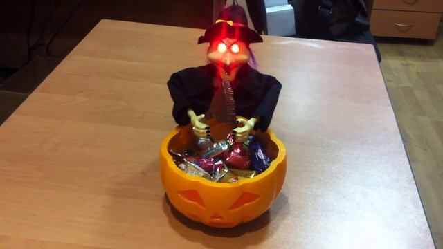 Конфетница «Ведьма» WWW. MPPODARKI.RU смотреть онлайн