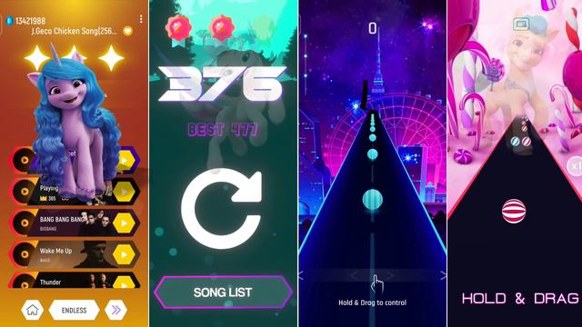 Izzy - Zipp - Sunny - Hitch Song - TilesHop EDM Rush #mlp #izzy #sunny #littlepony #tileshop #tiles