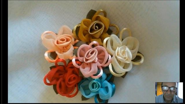 242 Ideias Criativas de Artesanato de Flores de Cetim - Parte 1 | Criando Maravilhas смотреть онлайн