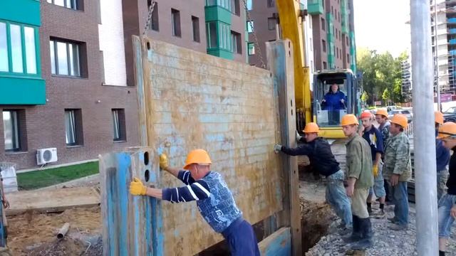 Опалубка экскаватором komatsu смотреть онлайн